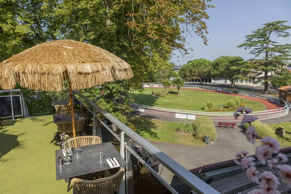 Terrasse du restaurant